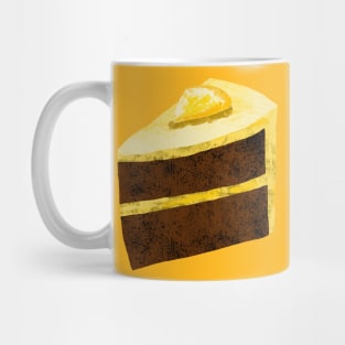 Lemon Chocolate Cake Mug